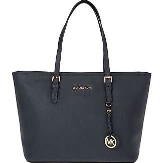 michael kors blau gold henkel tasche|Damen.